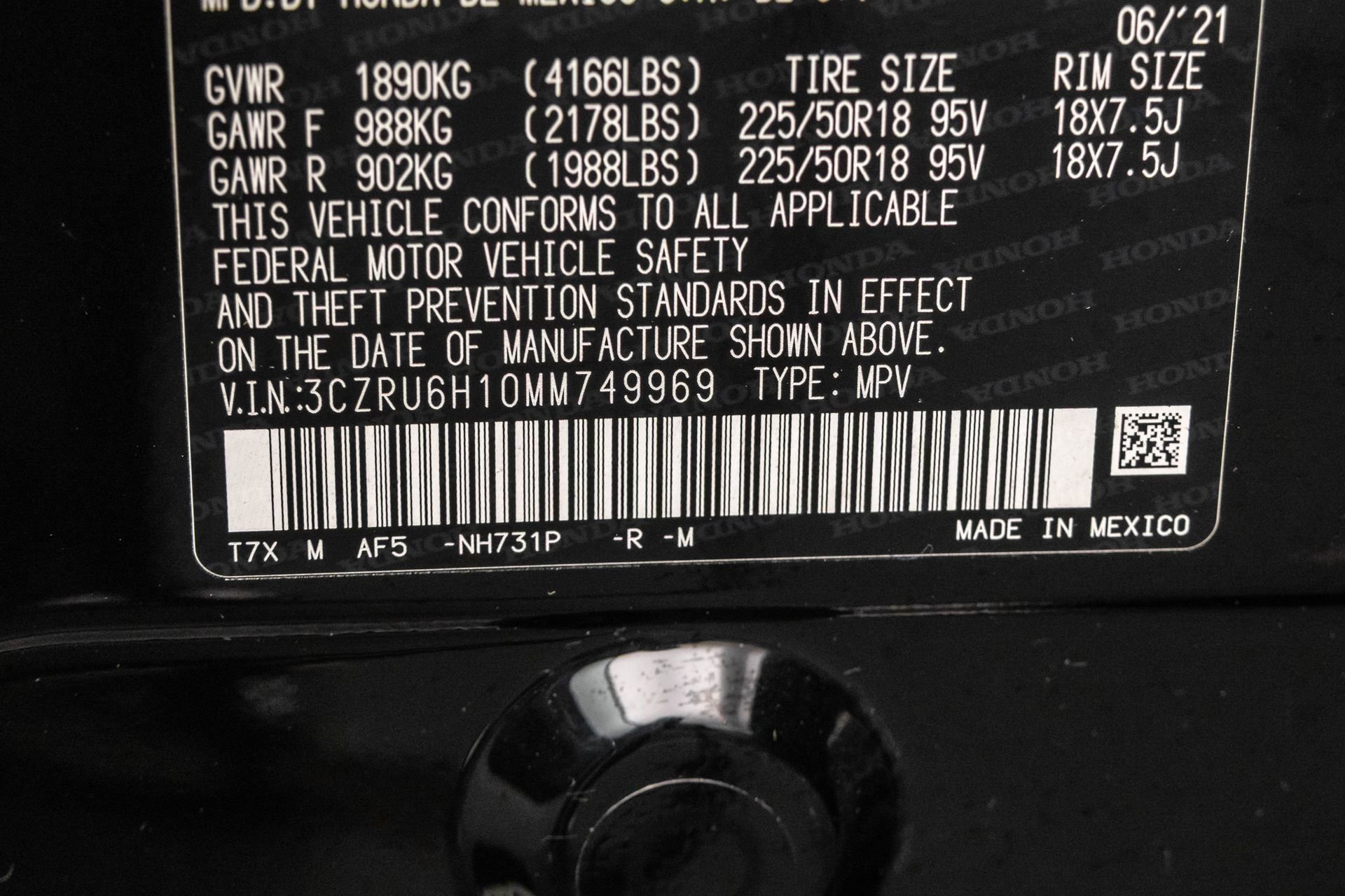 Used 2021 Honda HR-V Sport image 43