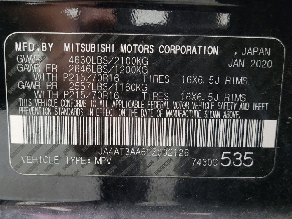 Used 2020 Mitsubishi Eclipse Cross ES AWD/4WD image 33