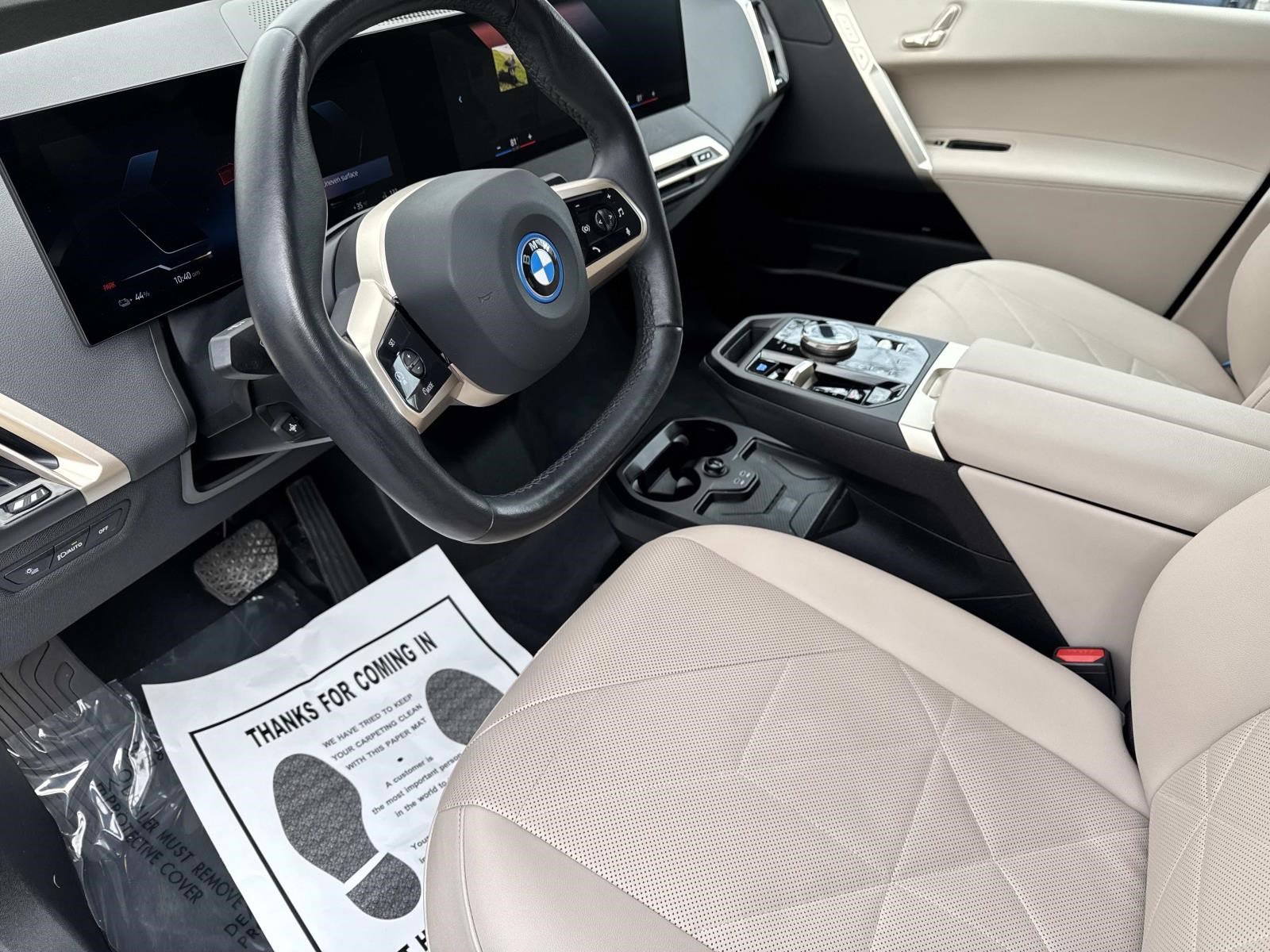 Certified 2023 BMW iX xDrive50 w/ BMW I Signature Blue Package image 19