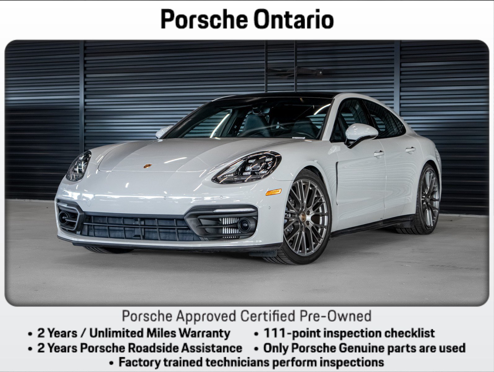 Certified 2023 Porsche Panamera Platinum Edition