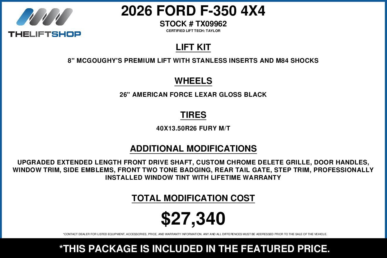 Used 2026 Ford F350 Platinum w/ Platinum Plus Package AWD/4WD image 2