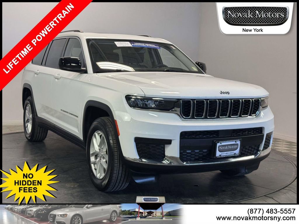 Used 2023 Jeep Grand Cherokee L Laredo w/ Luxury Tech Group I AWD/4WD image 1
