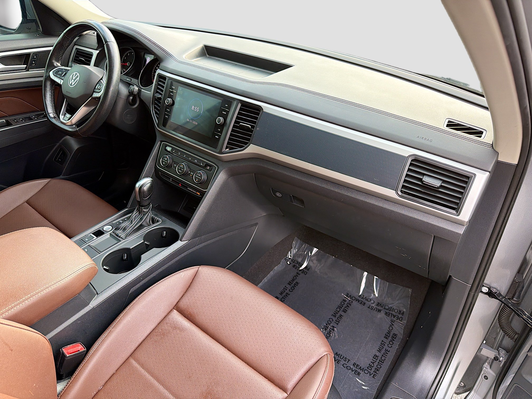 Used 2021 Volkswagen Atlas SE w/ Panoramic Sunroof Package FWD image 13
