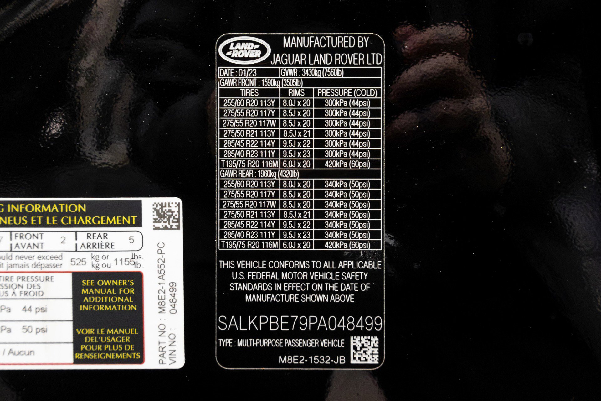 Used 2023 Land Rover Range Rover Long Wheelbase SE image 77