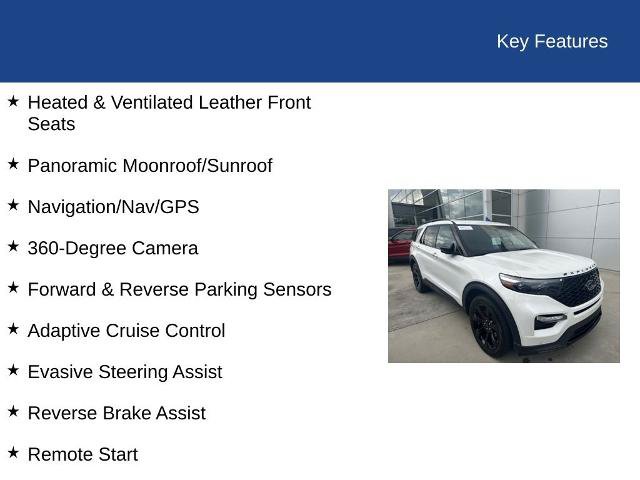 Certified 2023 Ford Explorer ST w/ Equipment Group 401A AWD/4WD image 34