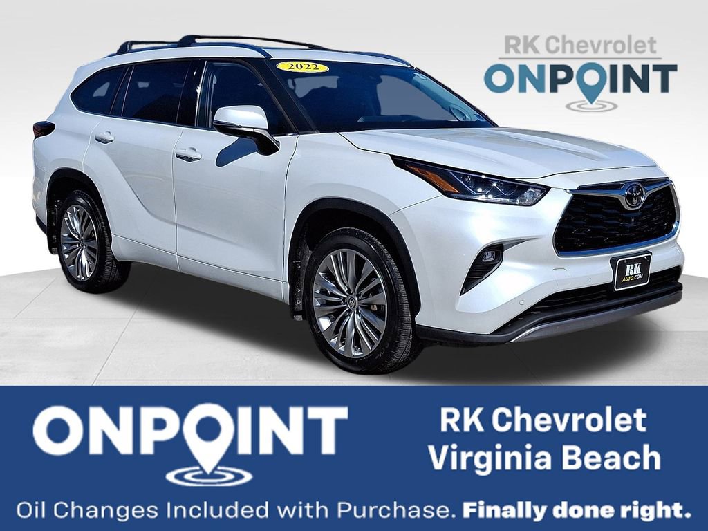 Used 2022 Toyota Highlander Platinum image 1