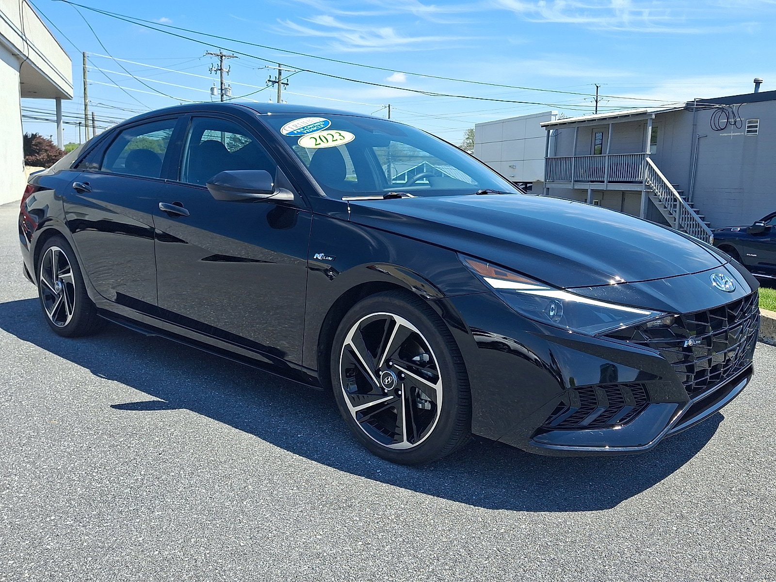 Certified 2023 Hyundai Elantra N Line FWD image 3