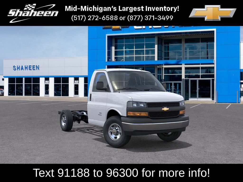 New 2026 Chevrolet Express 3500 w/ Power Convenience Package RWD image 1