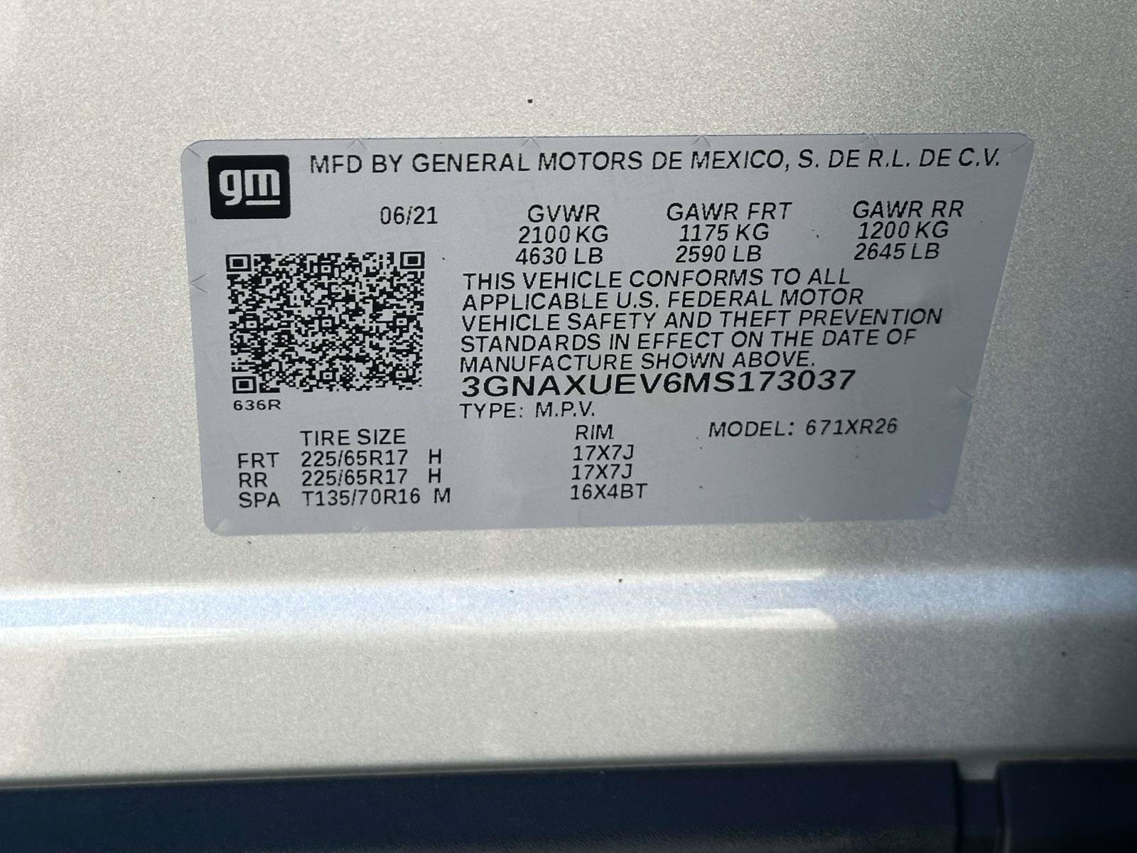 Used 2021 Chevrolet Equinox LT AWD/4WD image 31