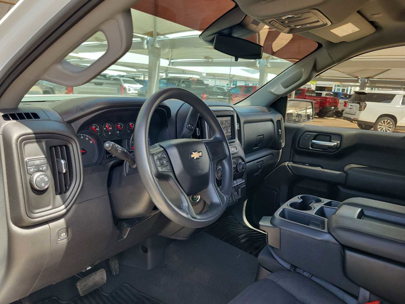 Used 2023 Chevrolet Silverado 1500 Custom w/ LPO, Dark Essentials Package RWD image 10