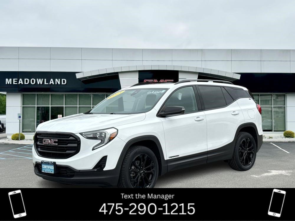 Certified 2021 GMC Terrain SLT w/ Infotainment Package II