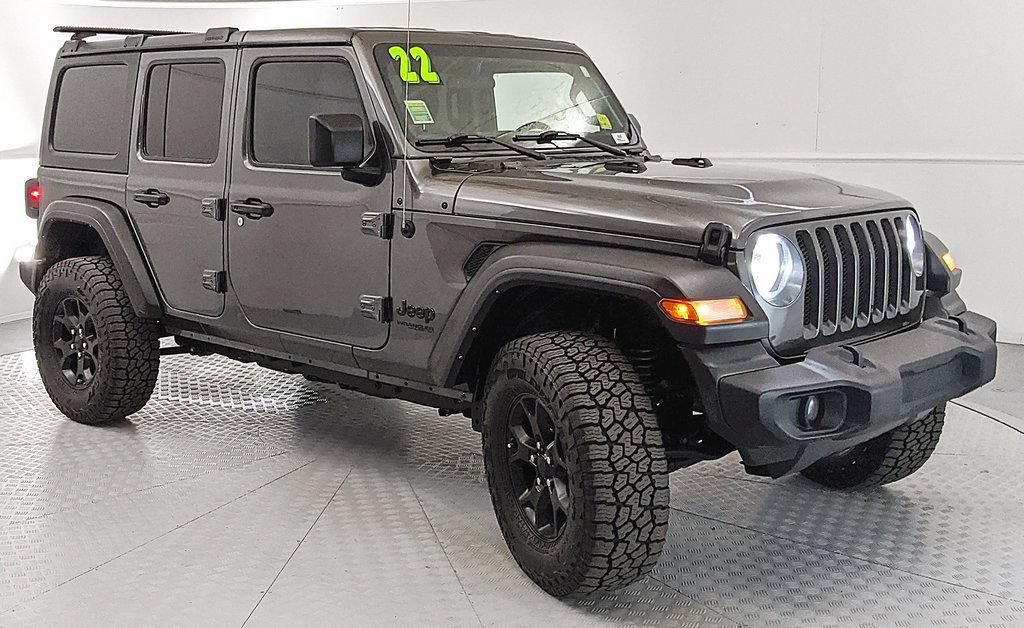 Used 2022 Jeep Wrangler Unlimited Sport