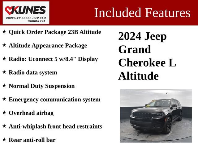 Used 2024 Jeep Grand Cherokee L Laredo image 3