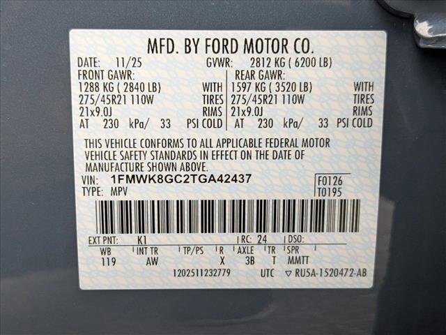 New 2026 Ford Explorer ST w/ Sun And Sound Package image 17