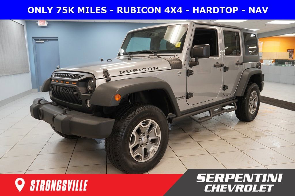 Used 2014 Jeep Wrangler Unlimited Rubicon w/ Connectivity Group image 1
