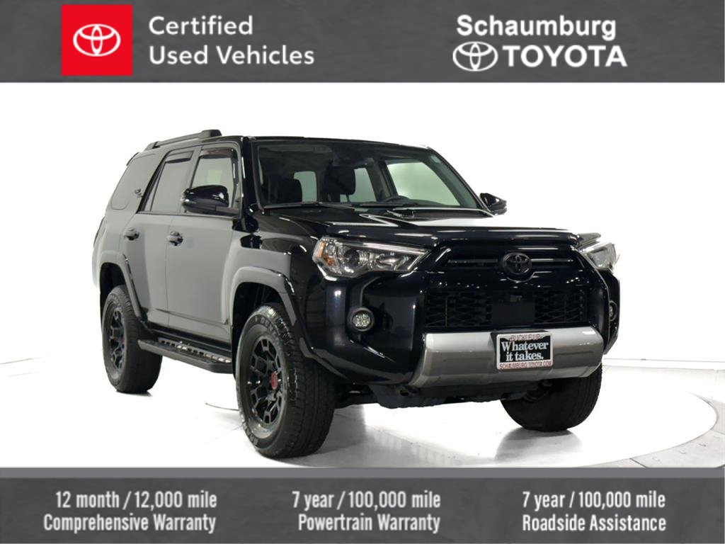 Certified 2022 Toyota 4Runner TRD Off-Road Premium w/ TRD Black Wheel Package (TMS)
