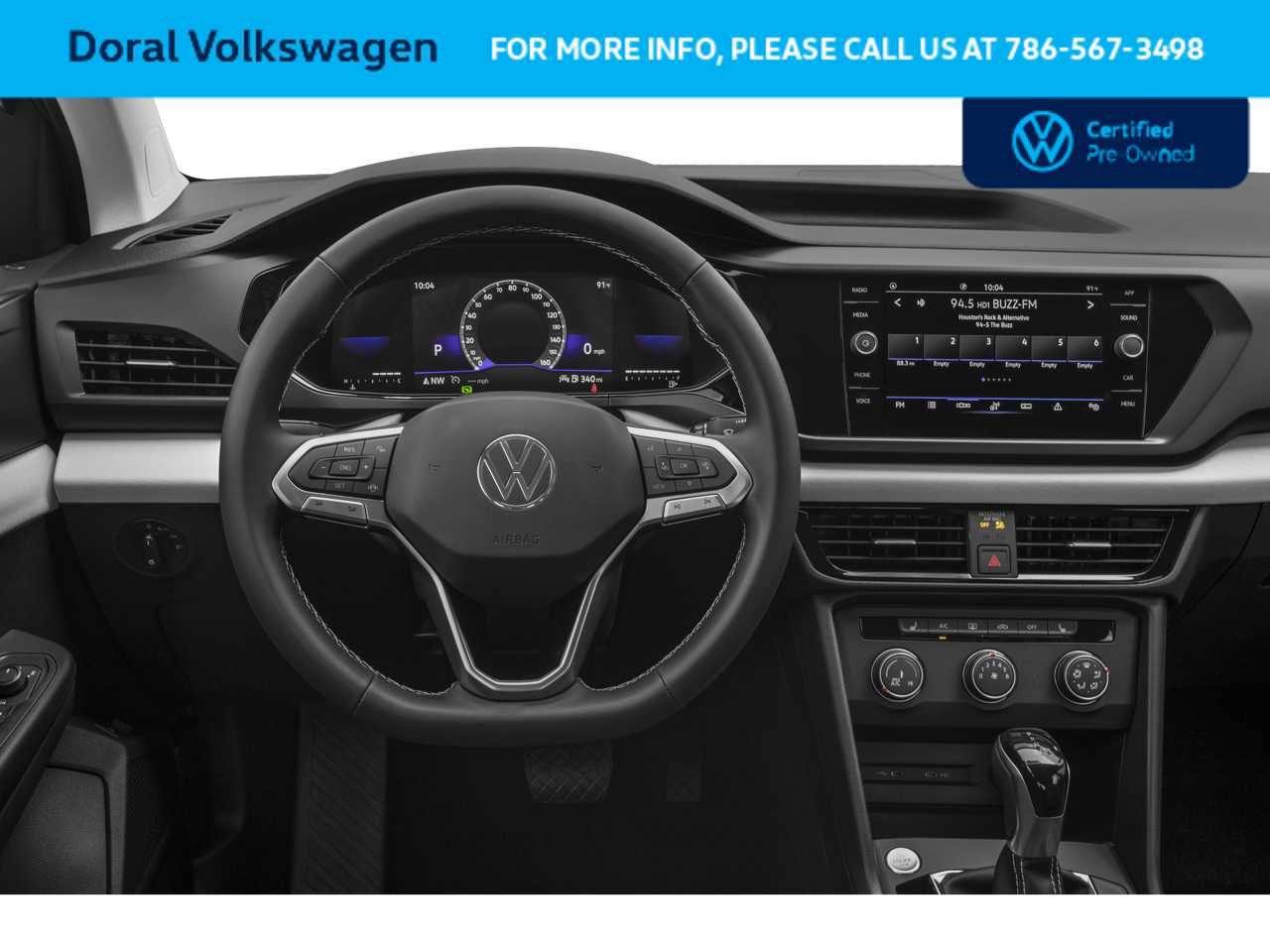 Certified 2023 Volkswagen Taos SE w/ Panoramic Sunroof Package FWD image 4