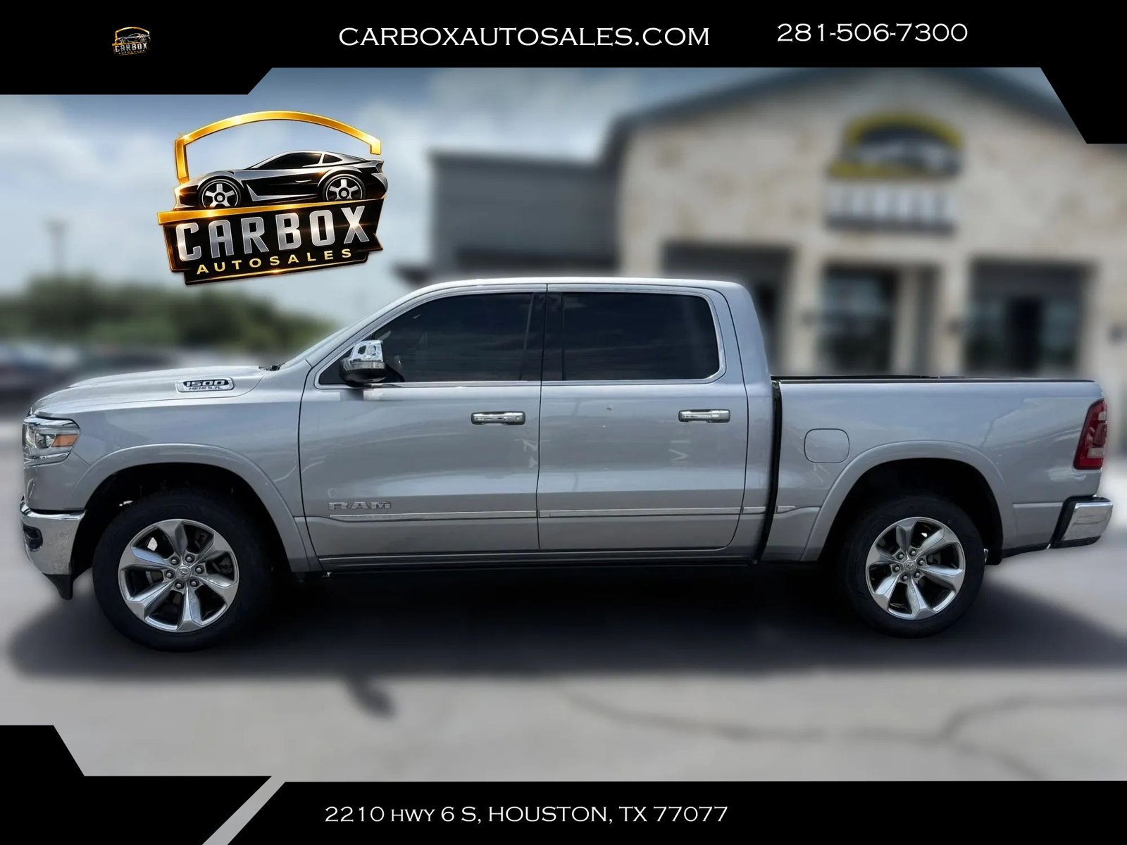 Used 2019 RAM 1500 Limited AWD/4WD image 2