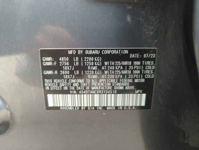 Used 2024 Subaru Outback Limited image 38