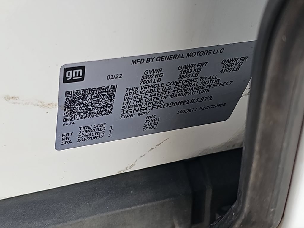 Used 2022 Chevrolet Suburban Premier RWD image 40