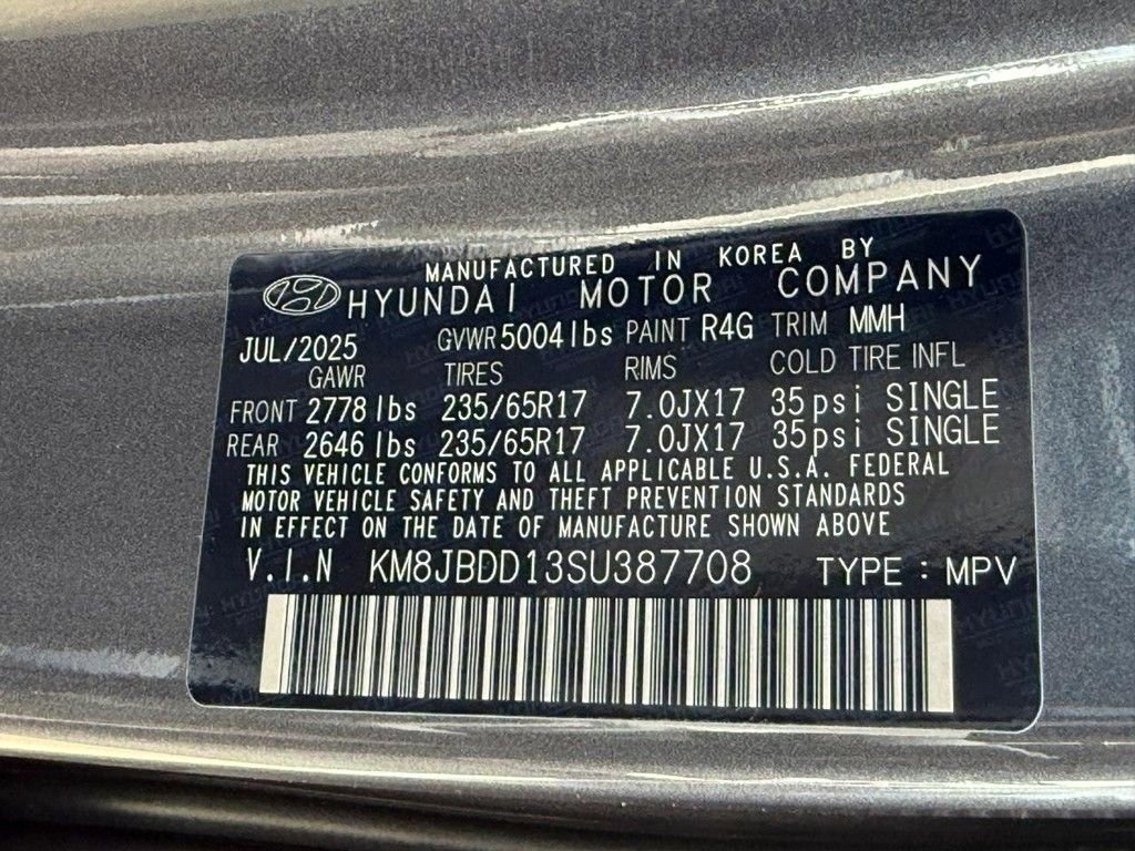 New 2025 Hyundai Tucson Blue AWD/4WD image 18