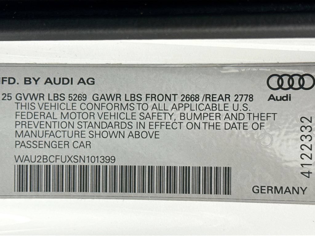 Certified 2025 Audi A5 2.0T Premium Plus w/ Premium Plus AWD/4WD image 34