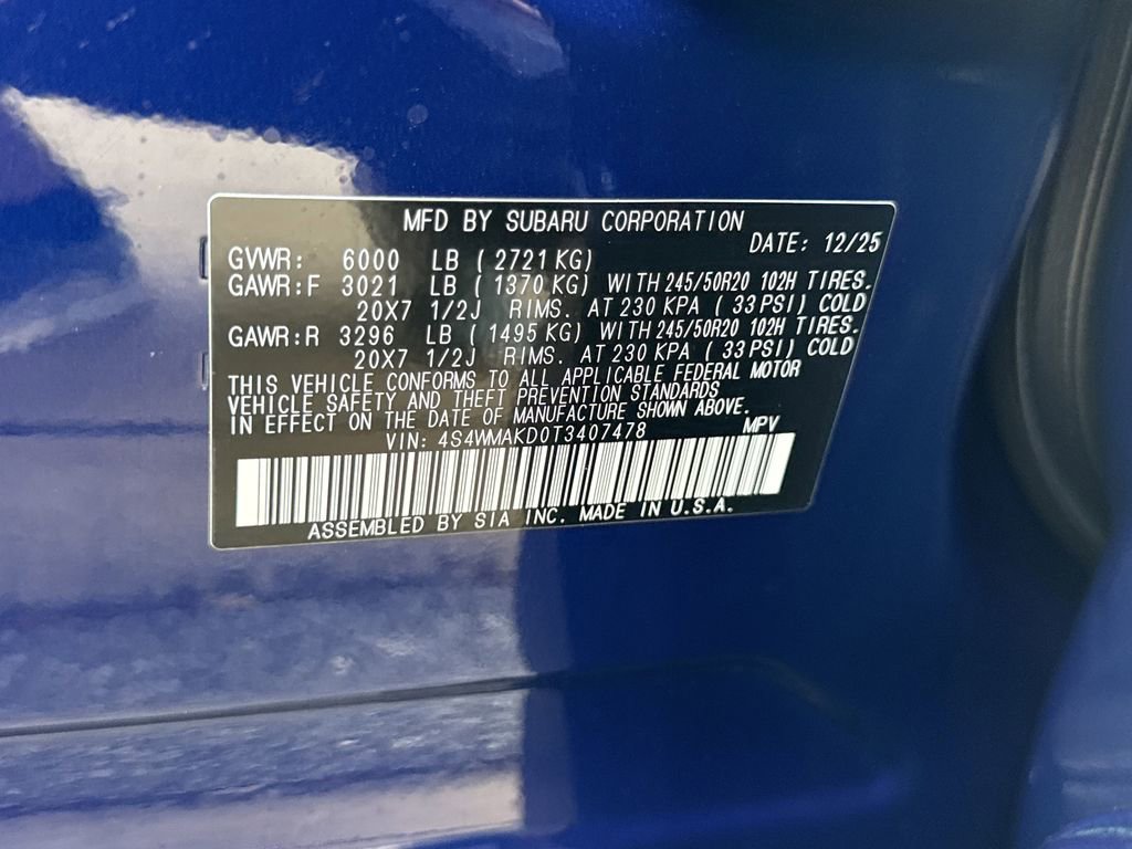 New 2026 Subaru Ascent Touring w/ Popular Package #1 image 41