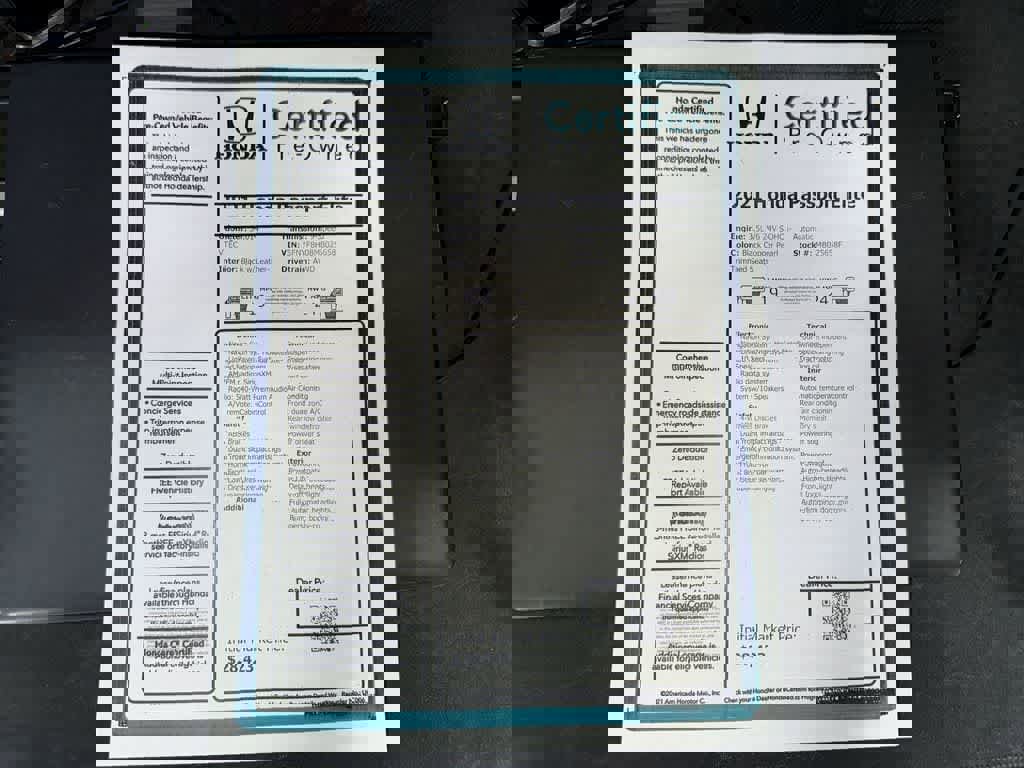 Used 2021 Honda Passport Elite image 13