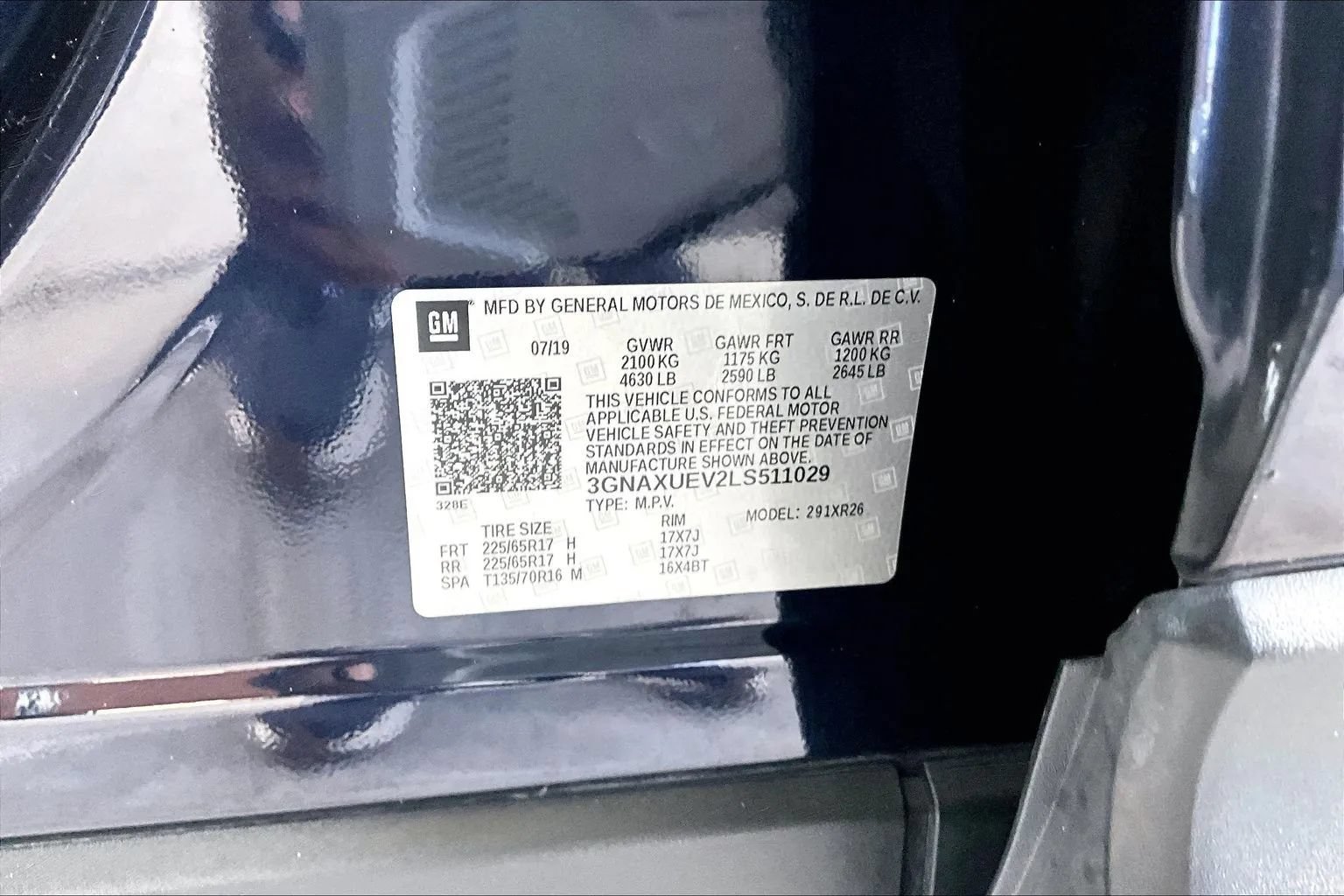 Used 2020 Chevrolet Equinox LT AWD/4WD image 16