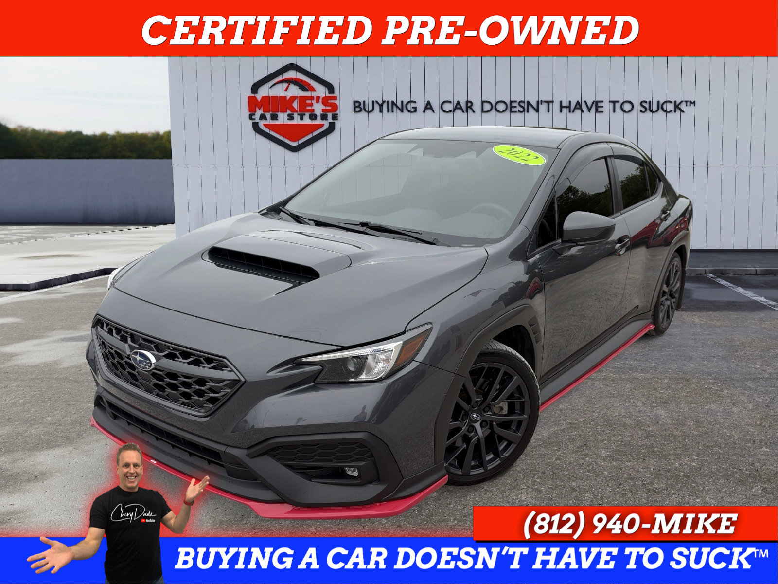 Used 2022 Subaru WRX Premium AWD/4WD image 1