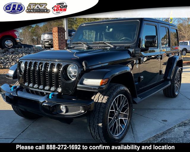 Used 2022 Jeep Wrangler Unlimited Sahara video 3