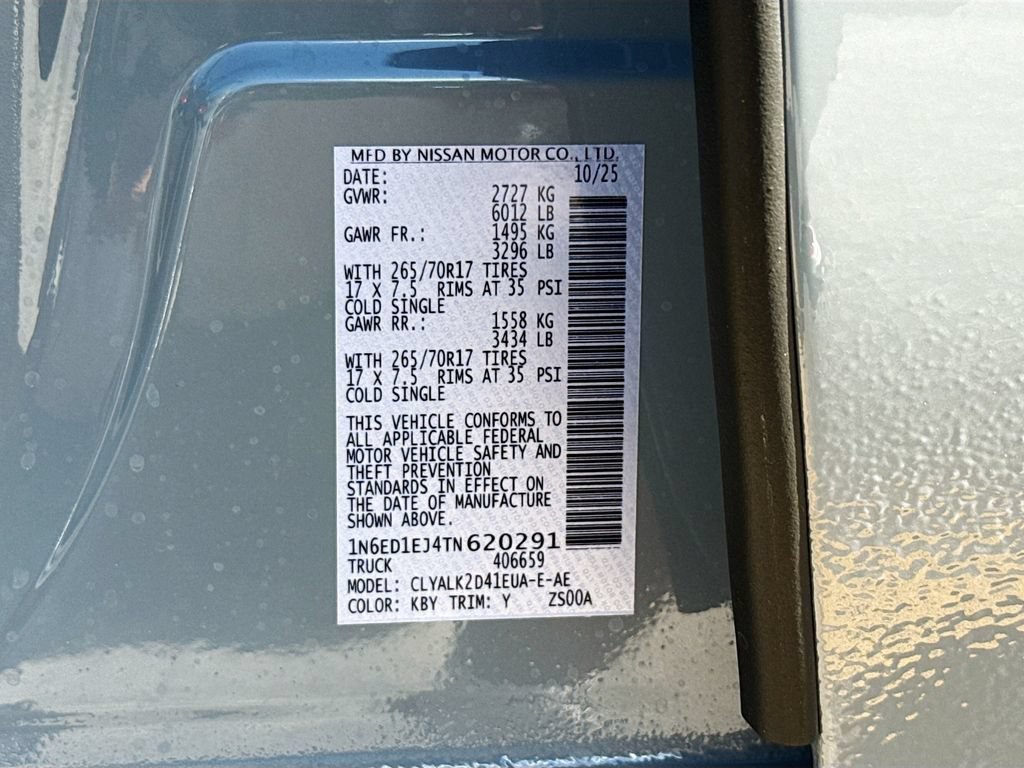 New 2026 Nissan Frontier Pro-X w/ Pro Premium Package RWD image 34