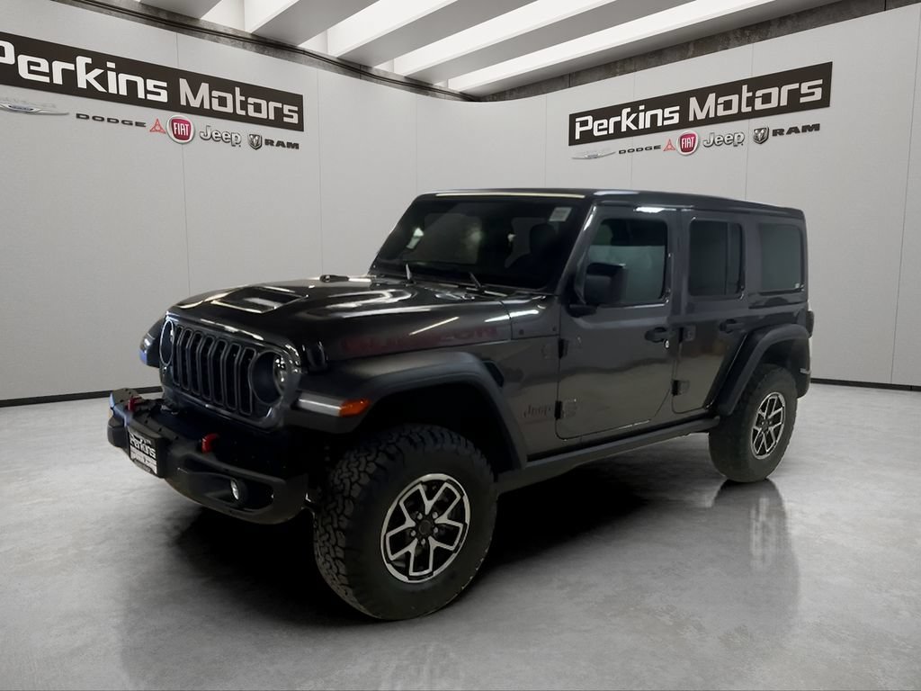 New 2026 Jeep Wrangler Unlimited Rubicon w/ Steel Bumper Group AWD/4WD 360° Tour