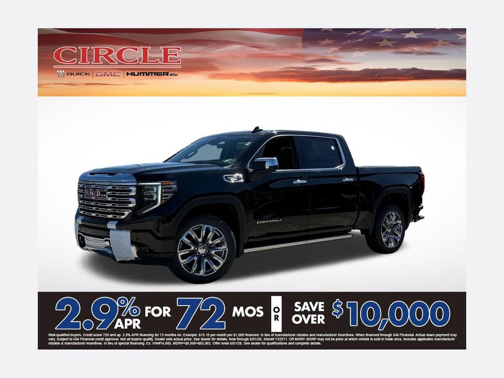 New 2026 GMC Sierra 1500 Denali w/ Denali Reserve Package