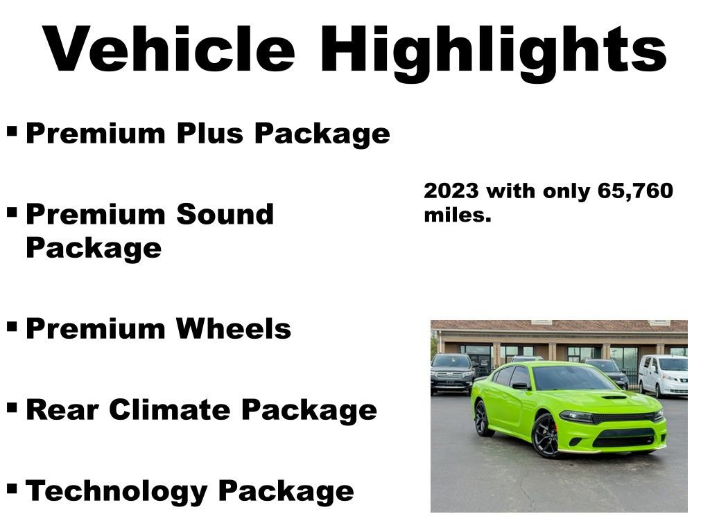 Used 2023 Dodge Charger GT w/ Blacktop Package image 6