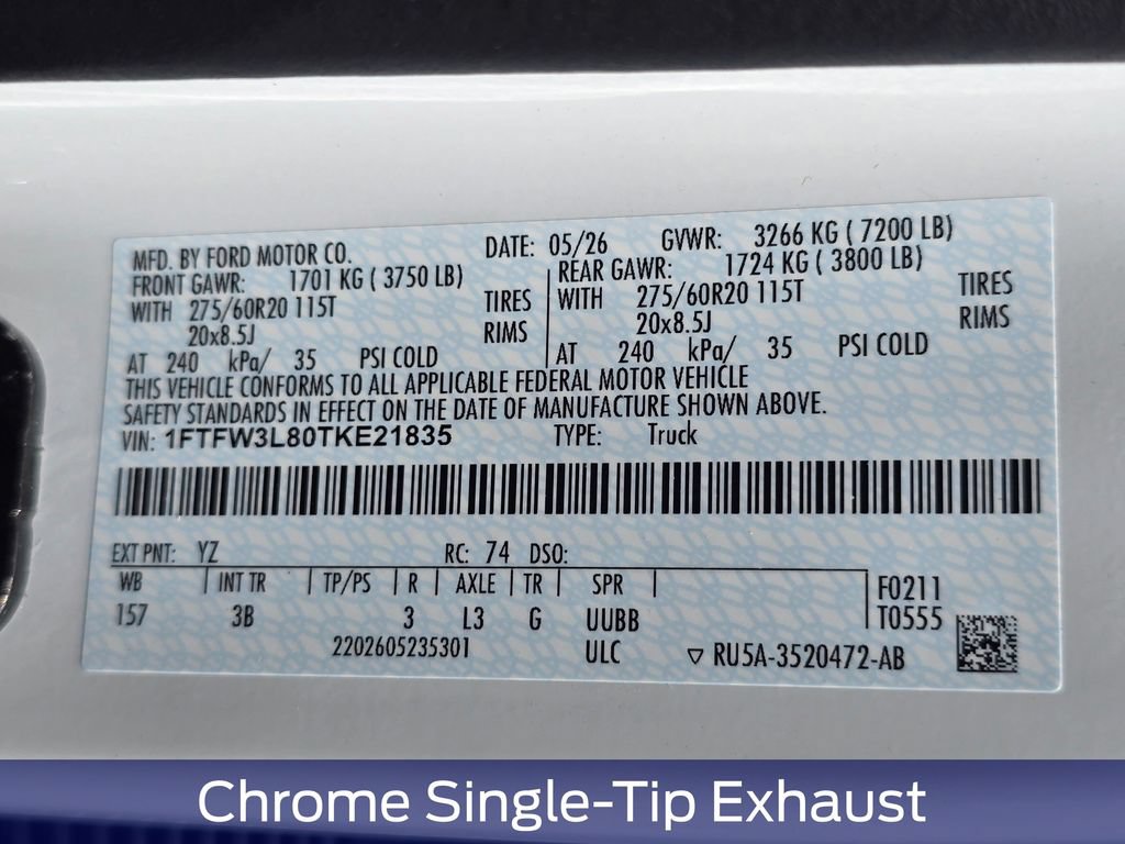 New 2026 Ford F150 XLT w/ Equipment Group 303A High AWD/4WD image 35