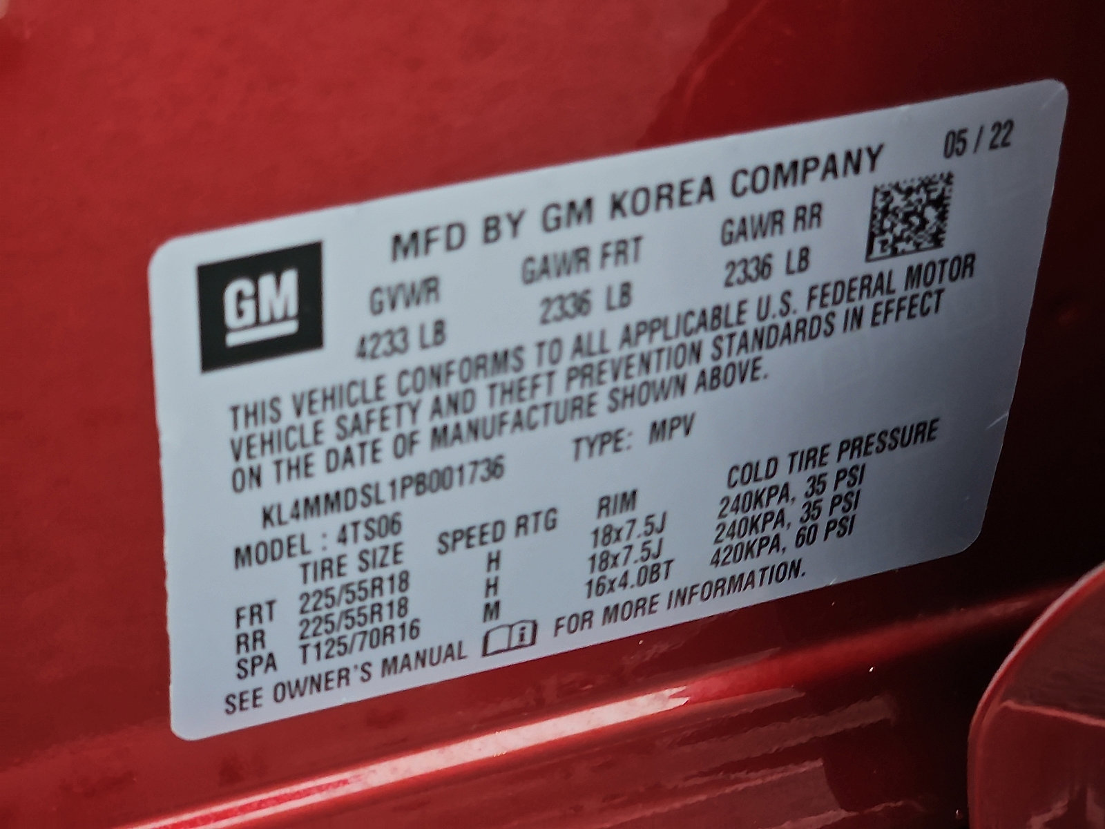 Certified 2023 Buick Encore GX Select w/ Sport Touring Package image 26