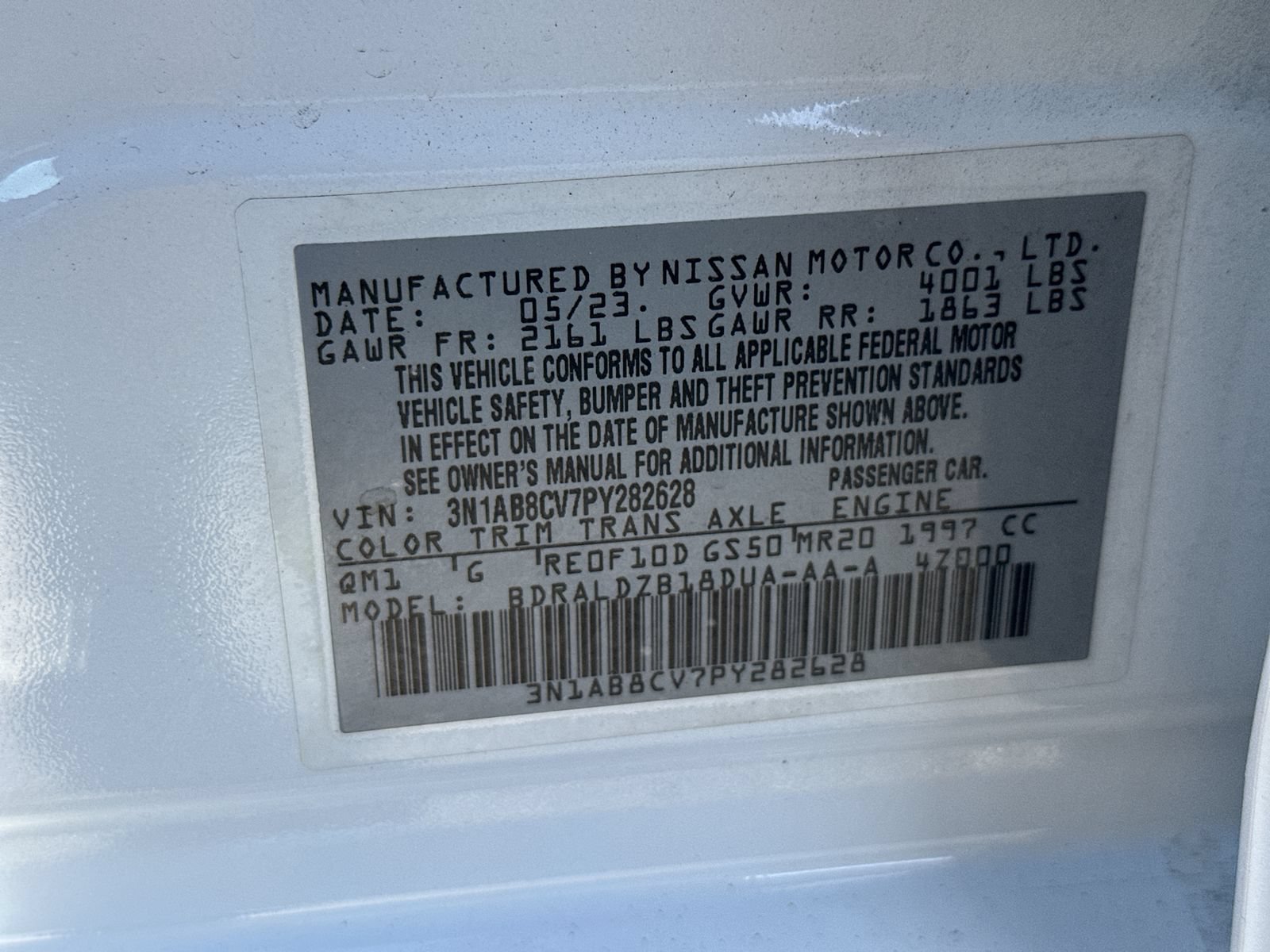 Used 2023 Nissan Sentra SV FWD image 35