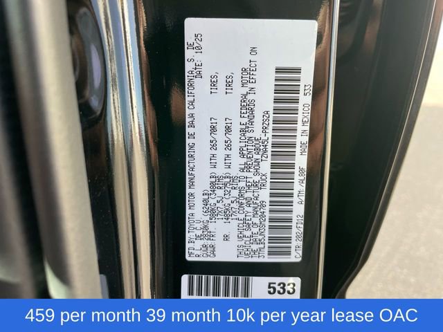 New 2025 Toyota Tacoma TRD Off-Road image 25