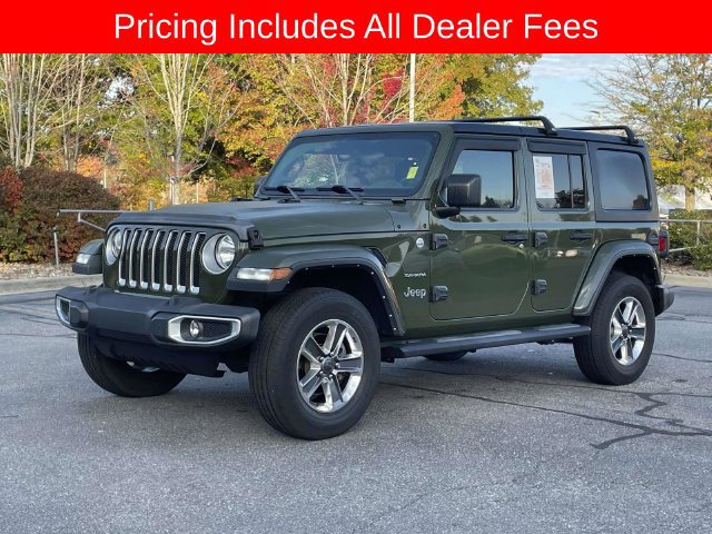 Used 2021 Jeep Wrangler Unlimited Sahara AWD/4WD image 1