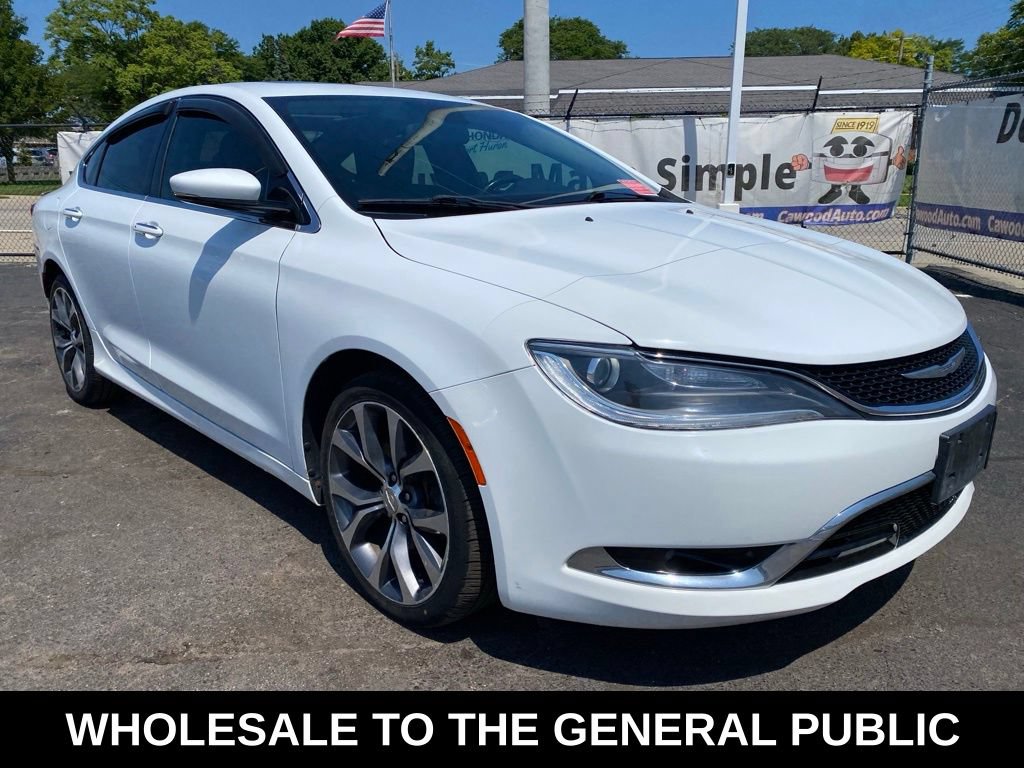 Used 2016 Chrysler 200 C w/ Sun & Sound Group FWD 360° Tour
