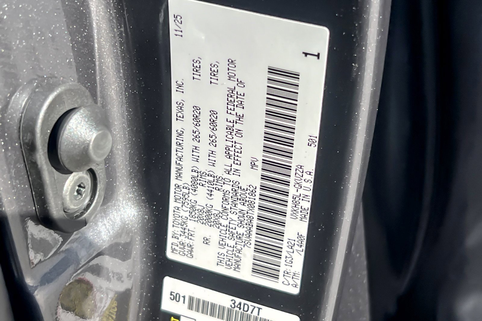 New 2026 Toyota Sequoia Platinum image 25