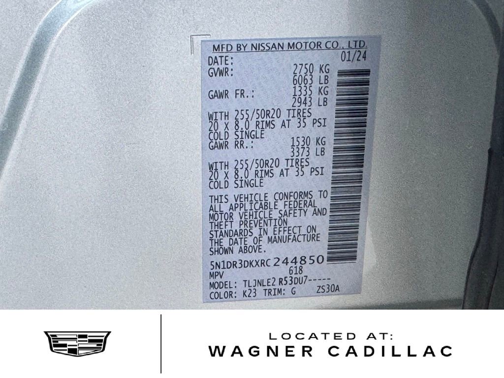 Used 2024 Nissan Pathfinder Platinum image 35
