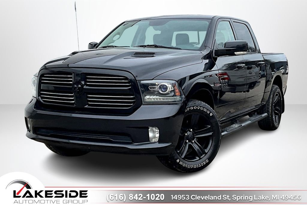 Used 2016 RAM 1500 Sport w/ Black Ram 1500 Sport Group