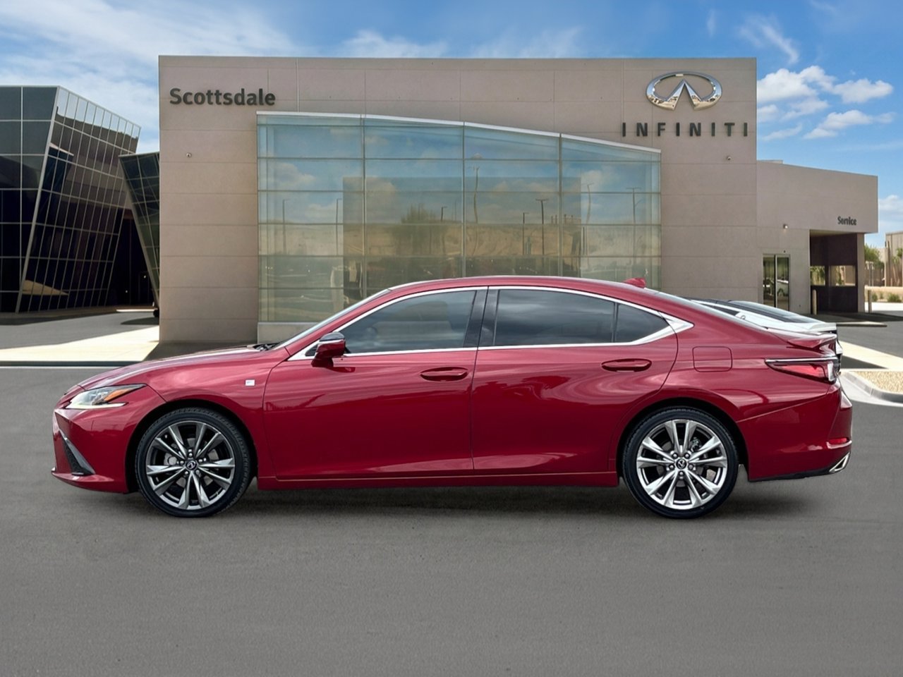 Used 2019 Lexus ES 350 F Sport w/ Accessory Package 2 FWD image 3