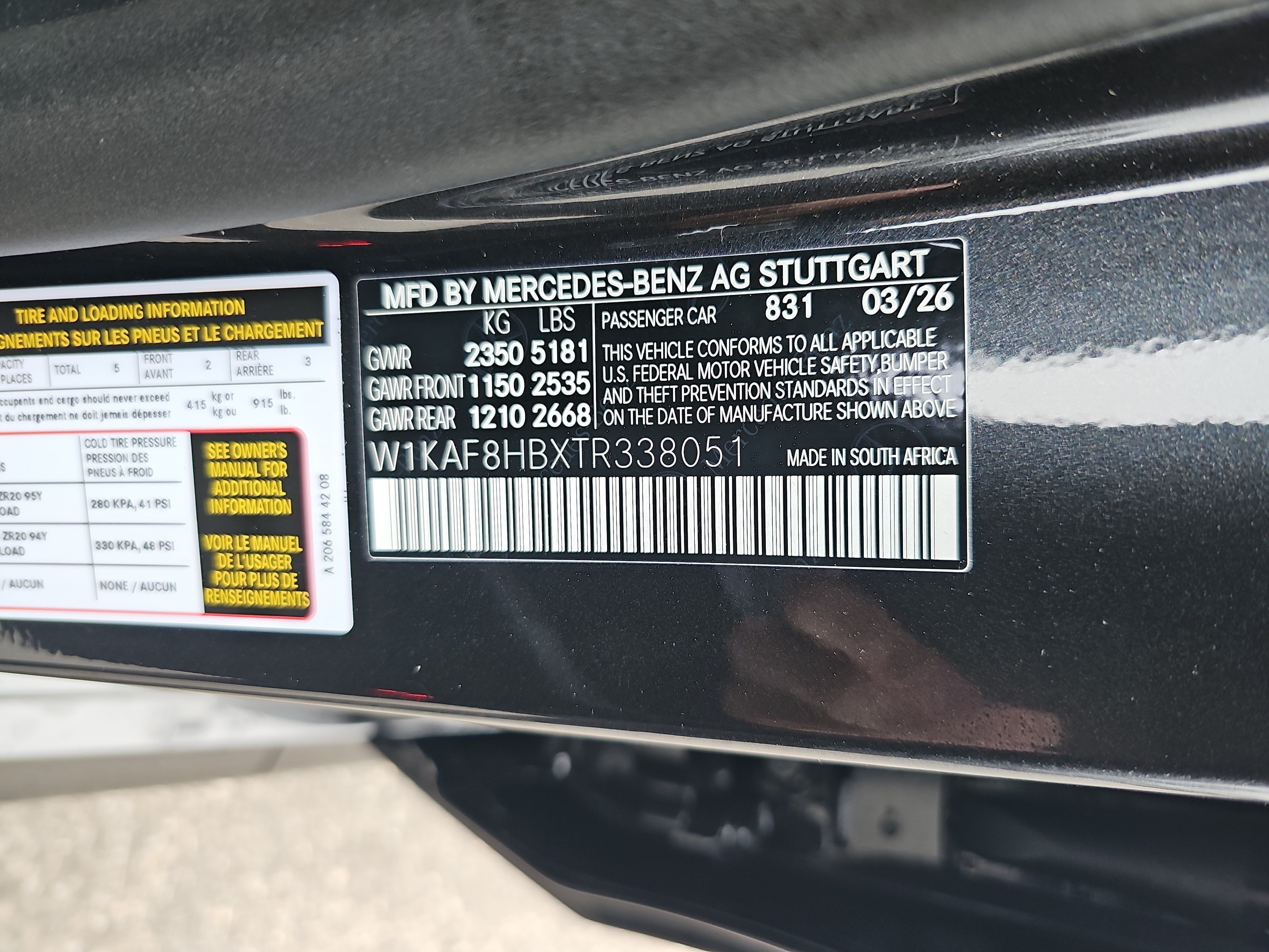 New 2026 Mercedes-Benz C 43 AMG 4MATIC Sedan image 38