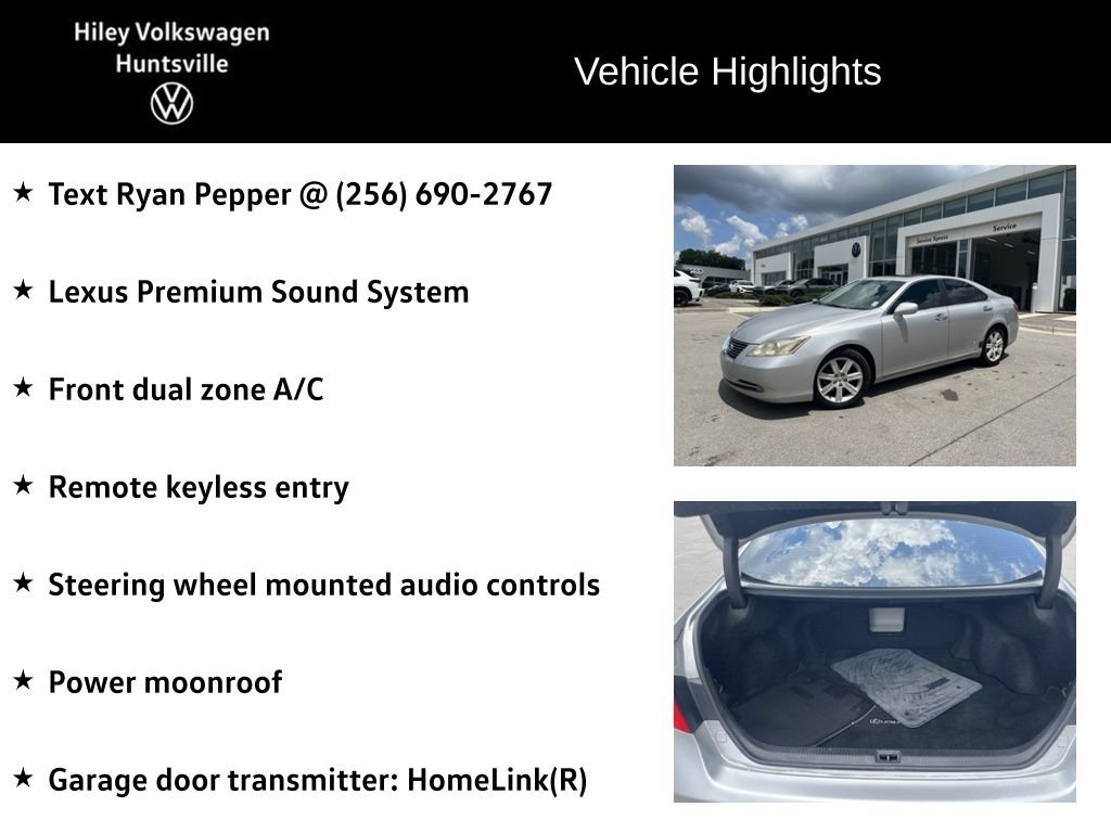 Used 2009 Lexus ES 350 FWD image 6