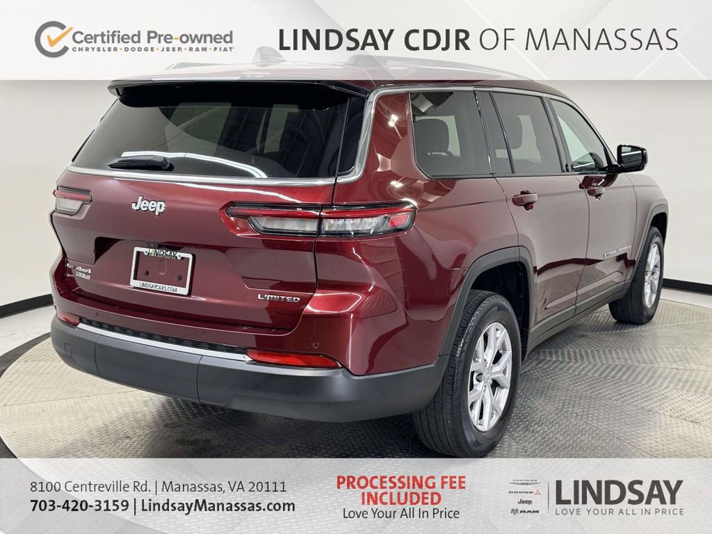 Certified 2022 Jeep Grand Cherokee L Limited image 7