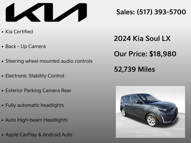 Used 2024 Kia Soul LX w/ Option Group 015 image 7