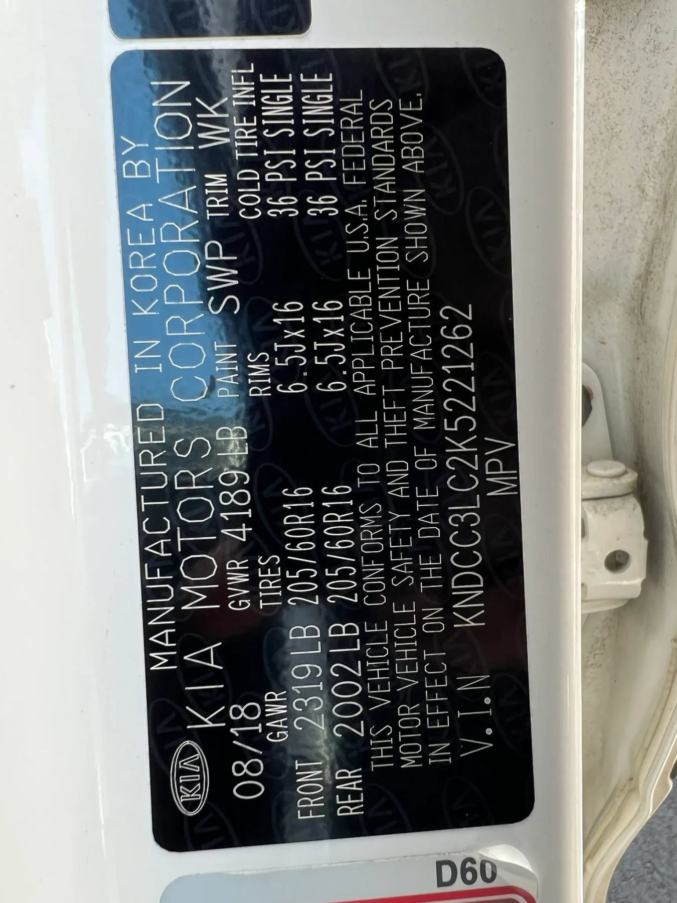 Used 2019 Kia Niro EX FWD image 8